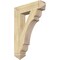 Ekena Millwork Olympic Arts & Crafts Rough Sawn Bracket, Douglas Fir, 6"W x 28"D x 40"H BKT06X28X40OLY03RDF - alternate 1